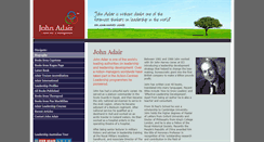 Desktop Screenshot of johnadair.co.uk